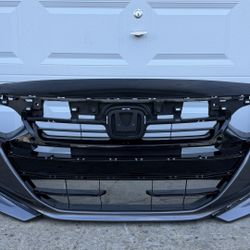 GRAY HONDA ACCORD 2021 2022 FRONT BUMPER