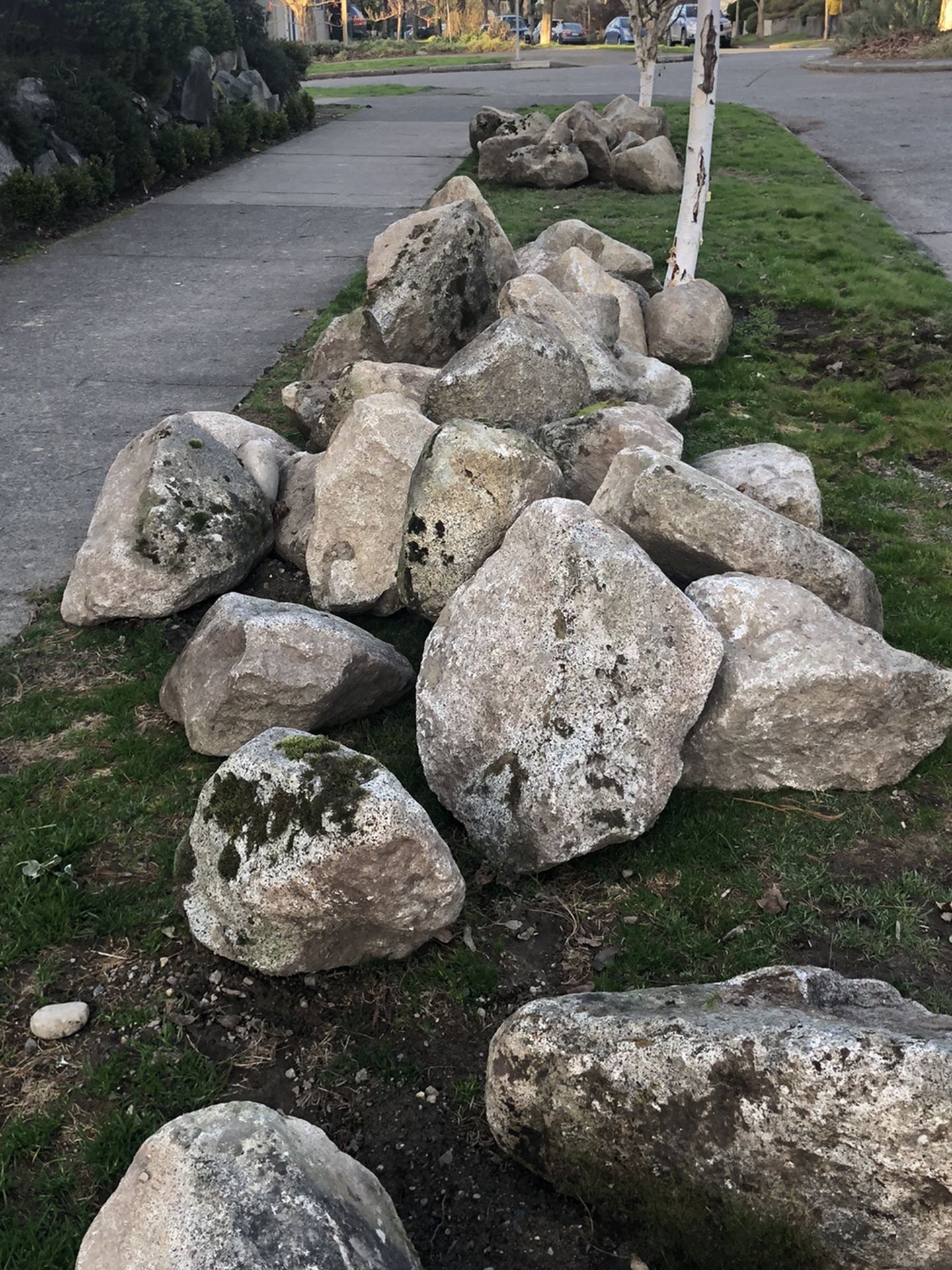 Free! Granite boulders.
