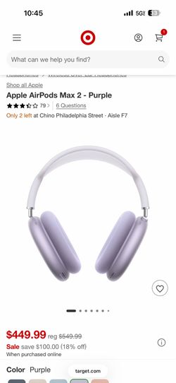 Apple headphones