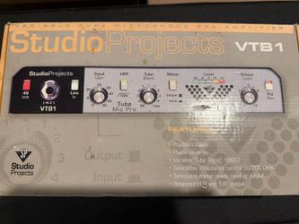Studio Projects VTB1 Tube Microphone Preamp