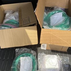 Oxygen Tubing And Cannulas 2 Boxes 
