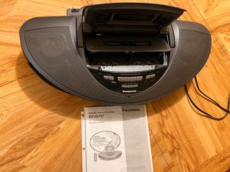 Panasonic dual casette, cd boombox