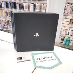 Sony Playstation 4 Pro PS4 Pro Gaming - 90 DAY WARRANTY - $1 DOWN - NO CREDIT NEEDED 