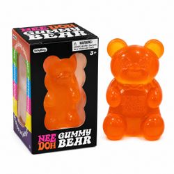 NeeDoh Orange Gummy Bear – Free Shipping