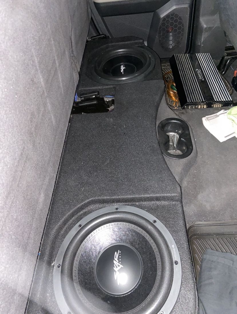 Box Subwoofer Dodge Ram Custom Box