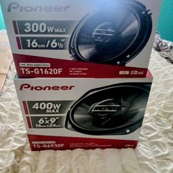 Pioneer Two Pack 6.5 & 6x9s Brand New In The Boxes