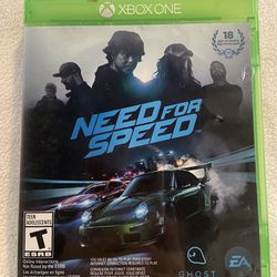 Need For Speed Xbox One game 