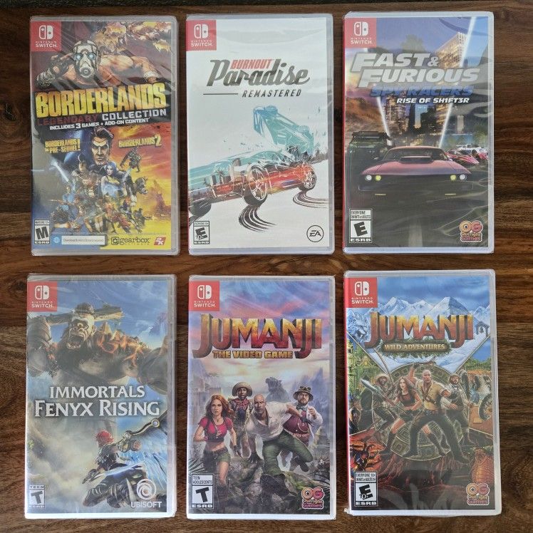 Nintendo Switch Games I (Brand New. No Trades)
