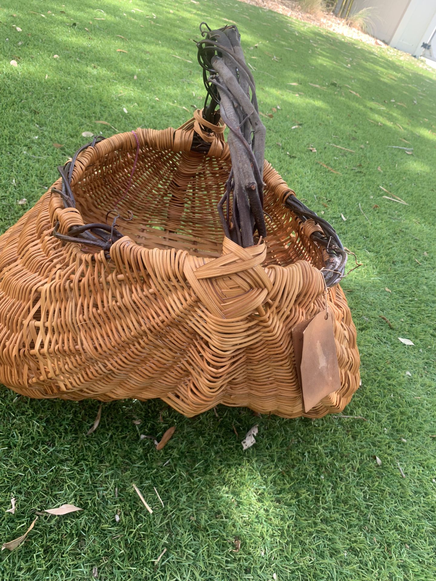 Large Vintage Bum Basket 