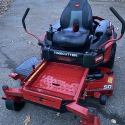 2025 Toro Timecutter Max 50” (Used Like New)