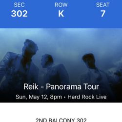 REIK TICKETS  May 12 Hard Rock live