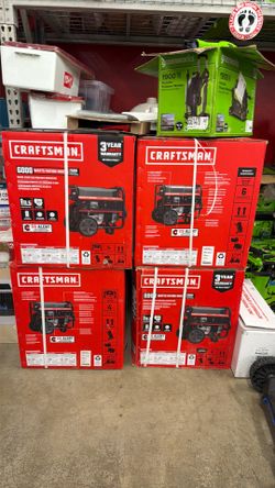 Crafsman 7500watts generator