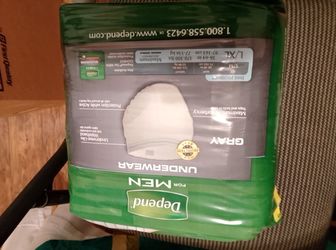 Depend Men Underwear L/XL 38-64 Inch, 16 Count