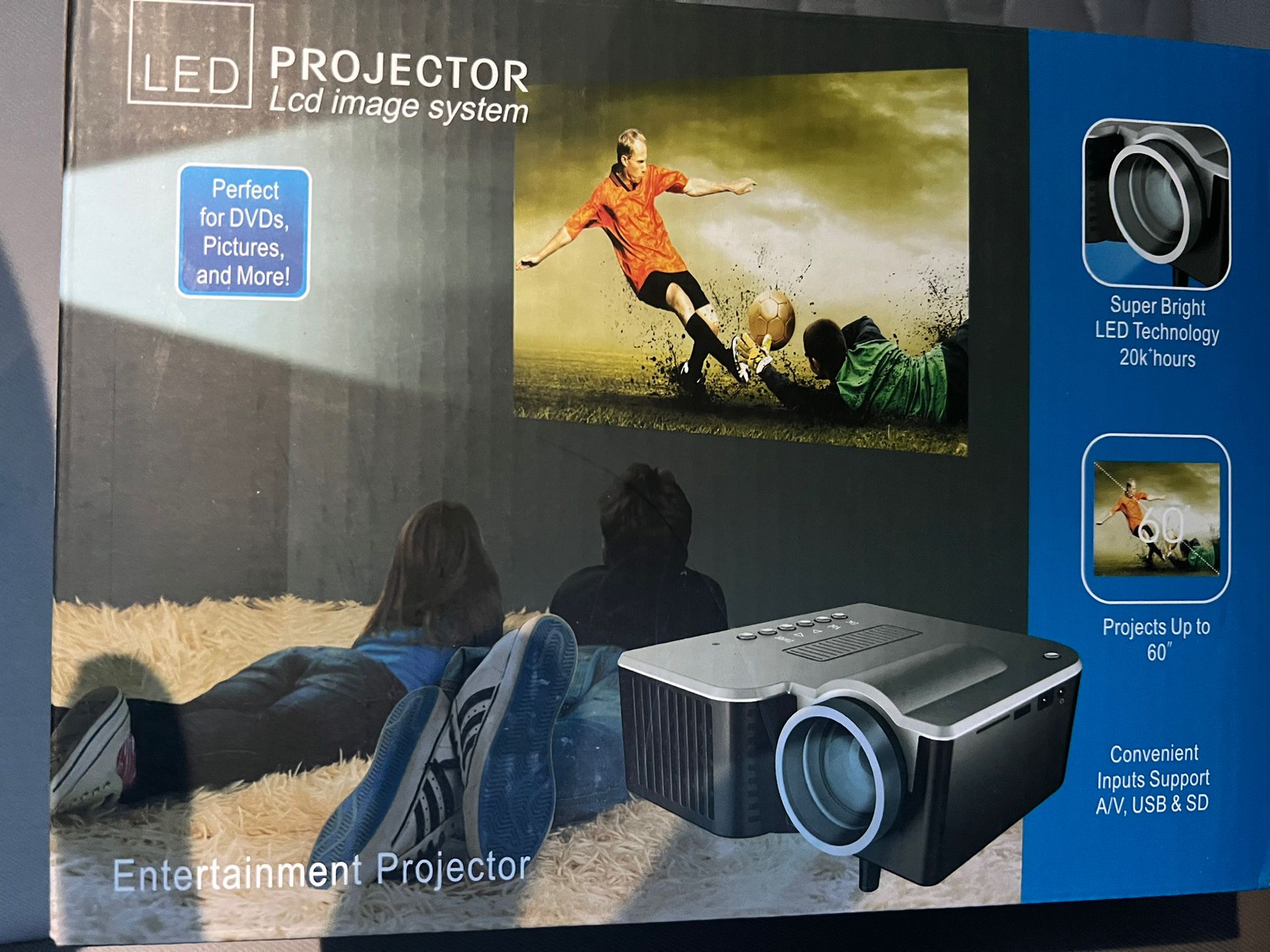 LED Projector LCD Imaging System