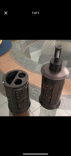 Soap & Toothbrush Holder 