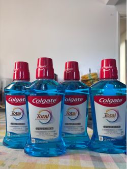 Colgate Total Active Prevention Peppermint Mouthwash 4-Pack 16.9 fl oz(4$$ EACH