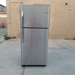 Frigidaire Refrigerator Stainless Steel 20cu Ft 30x32x68🚨👍3 MONTHS WARRANTY