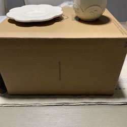 Set De 8 Piezas Platos Chicos Y Tazas Chicas Para El Te