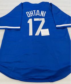 Shohei Ohtani Signed Los Angeles Dodgers Autographed Custom Jersey With ACA COA
