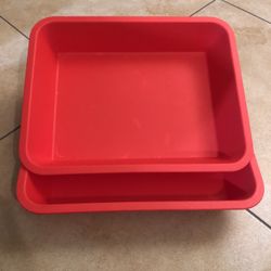 Two Teacher Created Resources Red Large Plastic Letter Tray 11.5x9