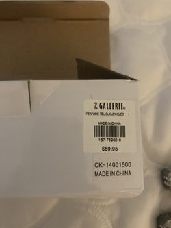 Perfume Style Clock From Z Gallery 