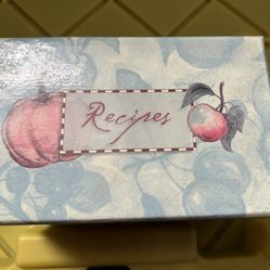 Recipe Box- Never Used