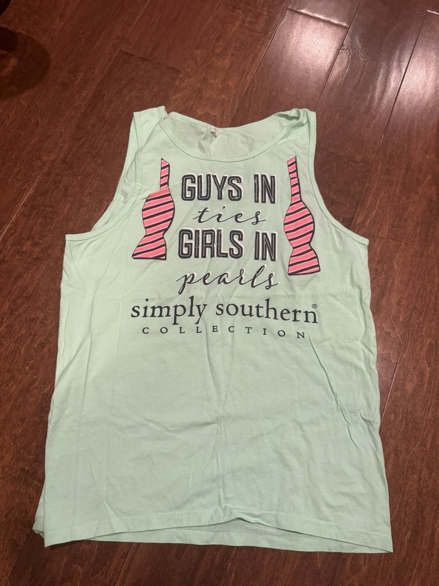 Woman’s Simply Southern Tank Top Shipping Available