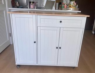 Kitchen Island with Storage,