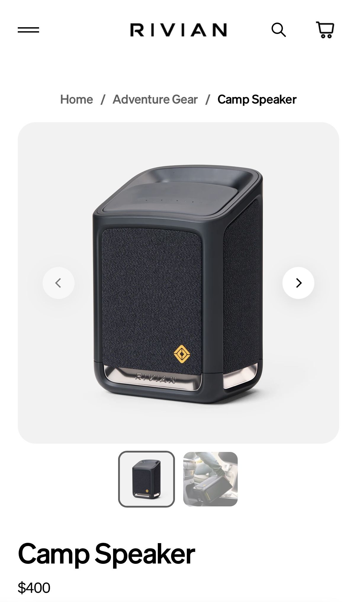 Rivian camp speaker (New)