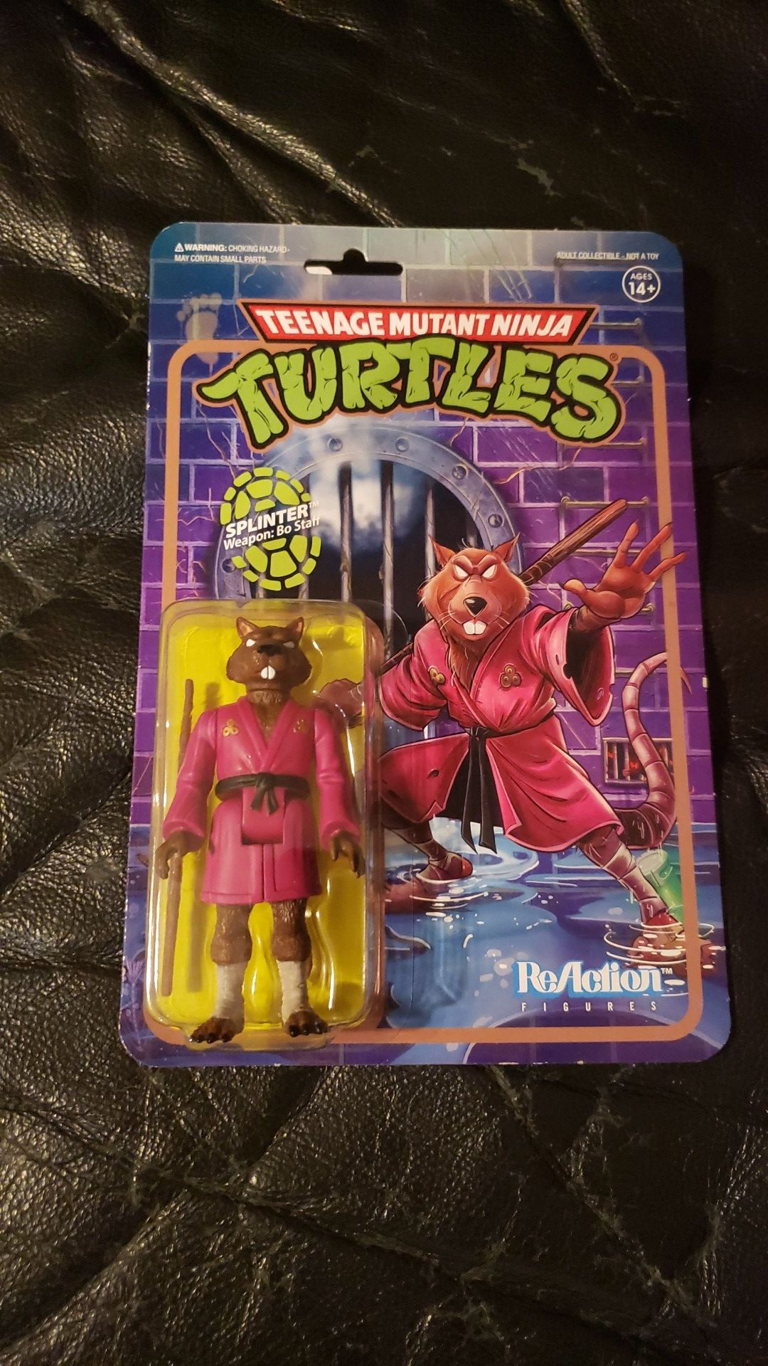 Collectible splinter (tmnt) action figure