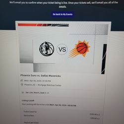Phoenix Suns Vs Dallas Mavericks