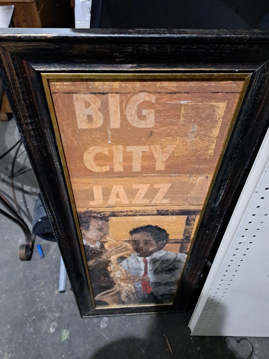 Big City Jazz Wall Decor 