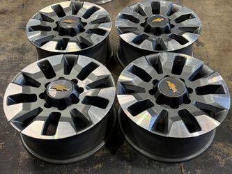 WE DELIVER 4x OEM 20" Chevrolet LT LTZ Rims SILVERADO 2500 3500 Silverado 2500HD FITS 2011-2027