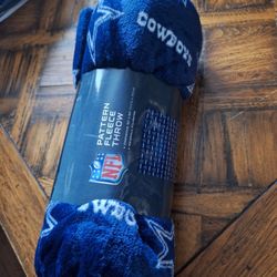 Nfl Cowboys Football Blanket