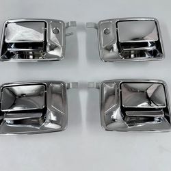 Ford Super Duty Door Handles Chrome