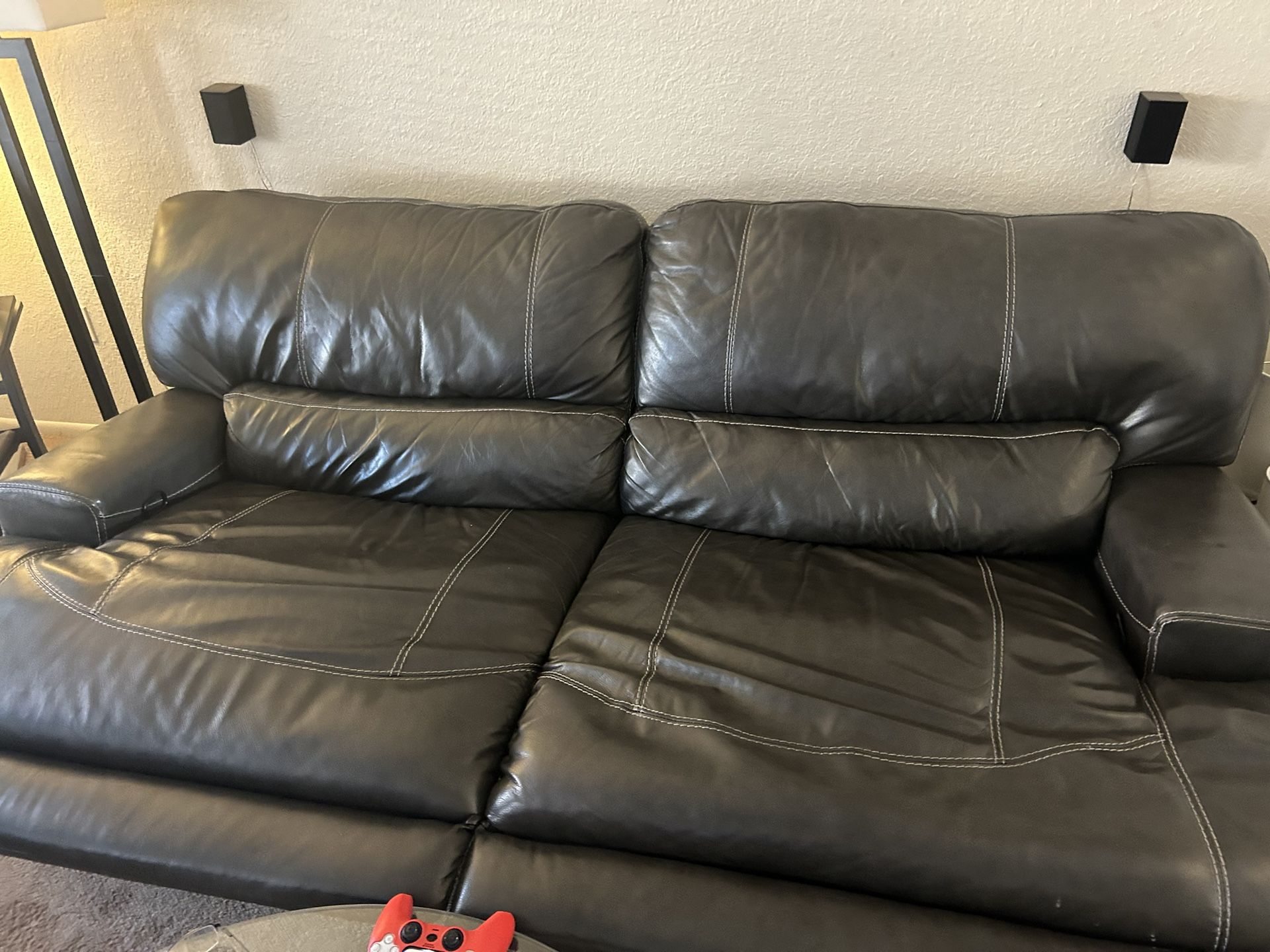 Leather Sofa And Love Seat