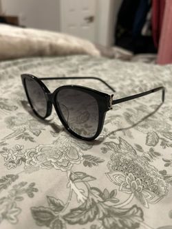 Saint-Laurent-YSL-Smoke Gradient Cat Eye Ladies Sunglasses