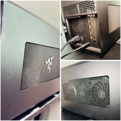Razer Core x eGPU With Nvidia GeForce 3060 Ti GPU