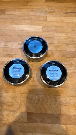3 Nest Thermostats