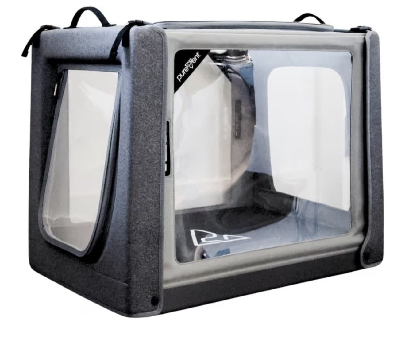 Brand New In The Box- PureVent Pet Oxygen Chamber - Safe Veterinary-Grade Oxygen Therapy Cage for Dogs, Cats, Birds and Animals - Built-in Ventilation