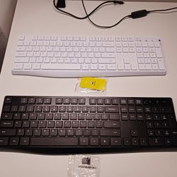 Wirekess keyboard New.
Black or white color.
Only 5 dollars each.
Incredible deal 