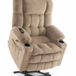 Power Lift Recliner Chair with Massage and Heat for Elderly People, Infinite Position