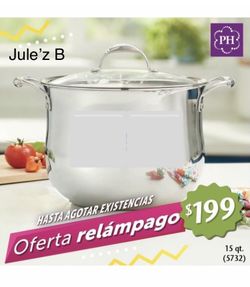 Princess House Olla De 15 Qts Tri-ply Nueva En Su Caja