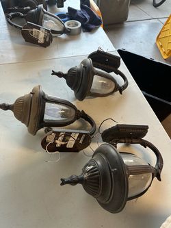 Wall lights $35