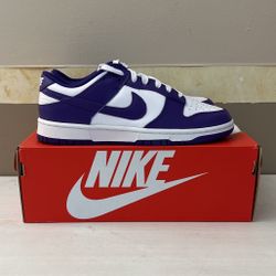 Nike Dunk Low Court Purple (Size 9) Brand New