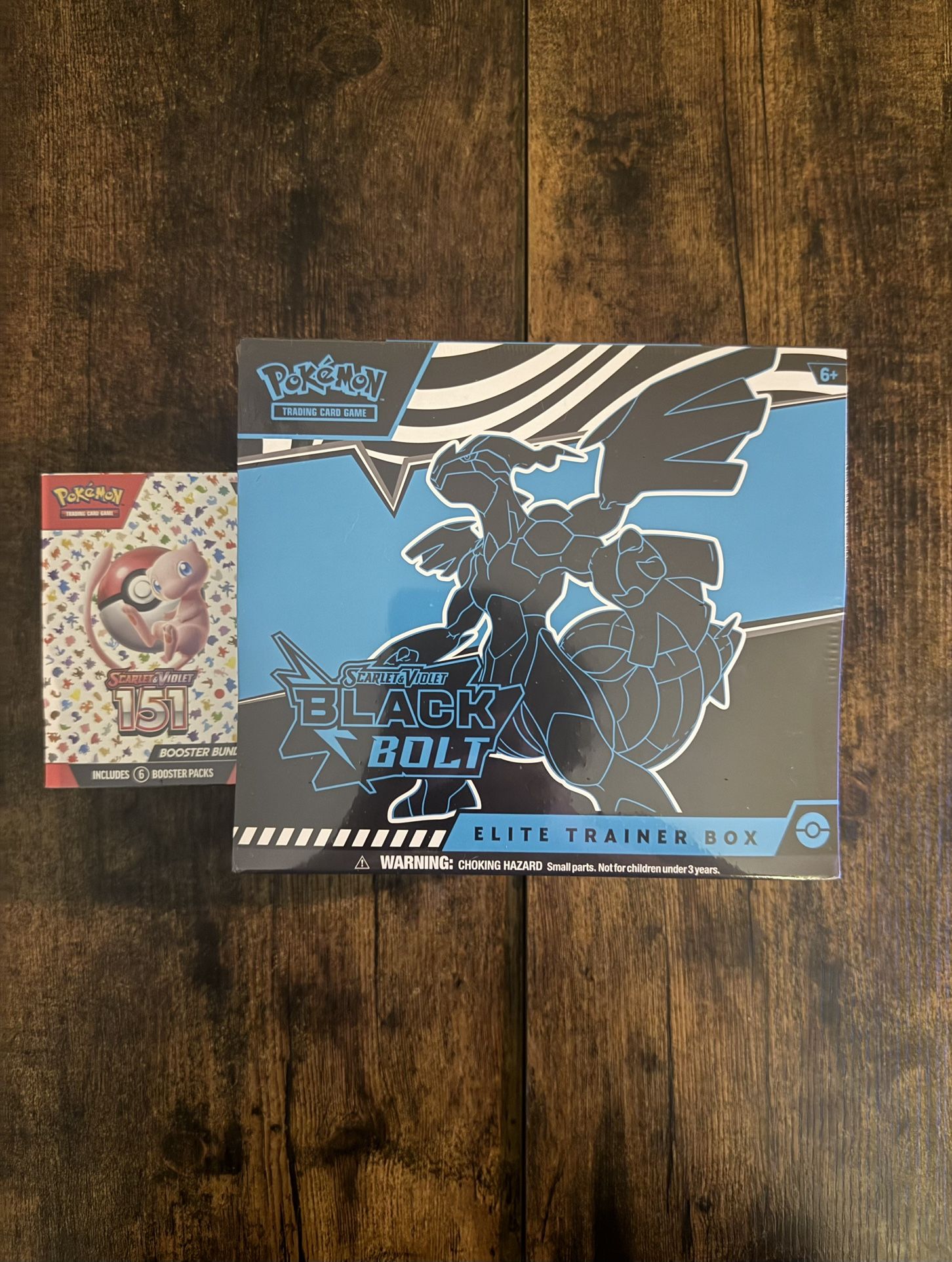 Pokemon 151 Booster Bundle and Black Bolt ETB