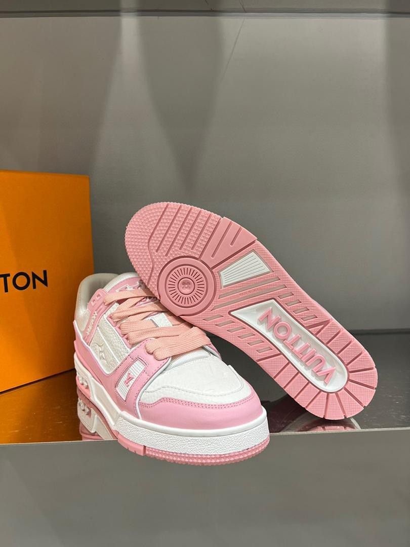 Louisvuitton Pink Sneakers 