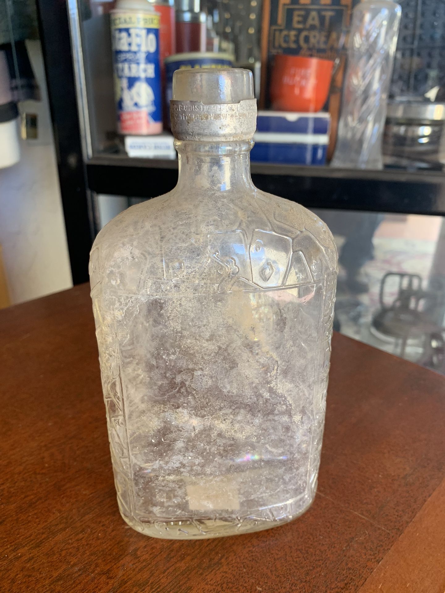 Four Aces Whiskey Bottle