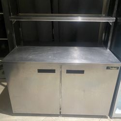 4ft Refrigerated Work Table with Stand