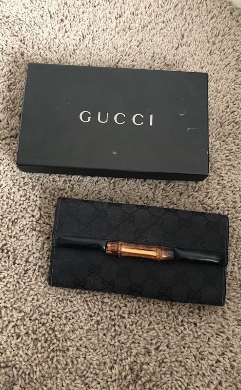 Gucci black wallet